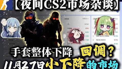 【夜间CS2市场杂谈】手套整体下降 回调？ 以及讨论小下降的市场 11月27日杂谈CS2市场情况