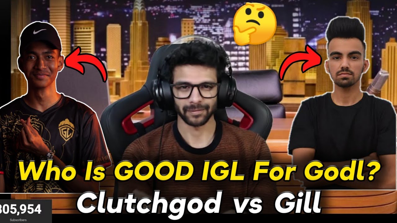 Who Is BEST IGL For Godlike?🤔 CLUTCHGOD or GILL - YouTube