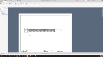 Threads in AuoDesk Inventor