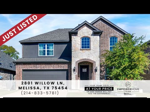 2801 Willow Lane, Melissa, TX home video tour
