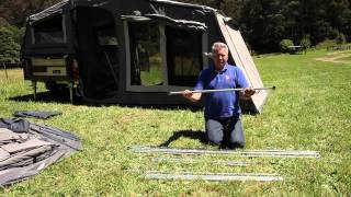 Soft Floor Camper Trailer Setup Instructions screenshot 5