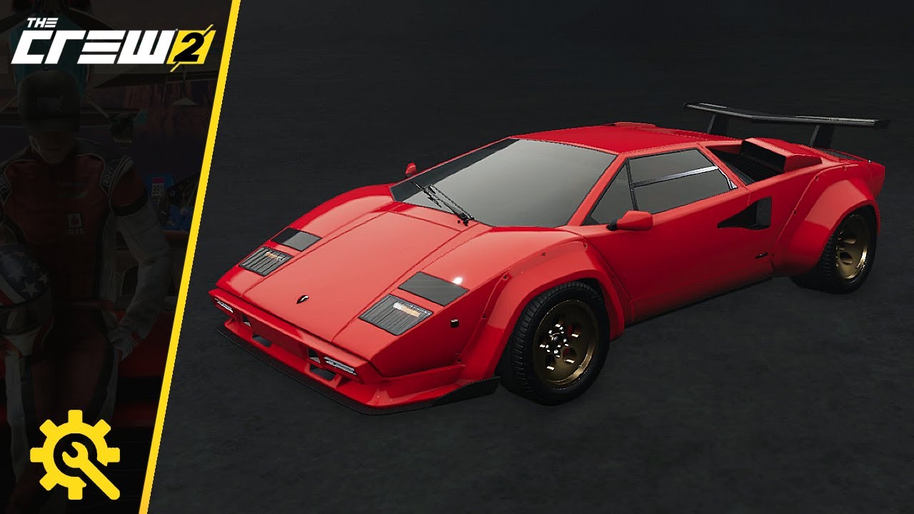 The Crew 2 - Customization: Lamborghini Countach LP Quattrovalvole ...