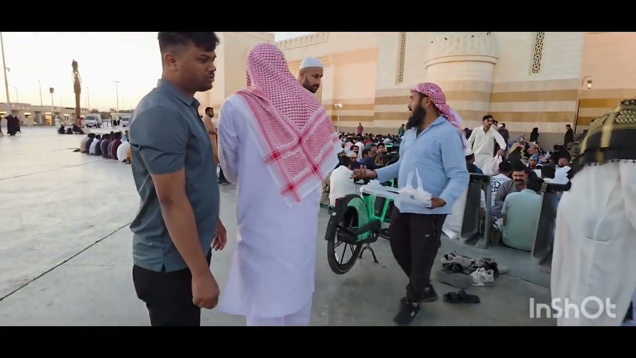 7TH IFTAAR AT SHUHADA E OHUD IN MADINAH PAK