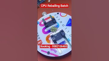 CPU Reballing Batch #shortvideo #trending #youtubeshorts @MaaMobileRepairingTraining