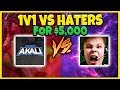*HE CALLED ME OUT* 1V1 VS MY BIGGEST HATER ($5000 BET) - League of Legends