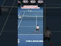 フェデラー「せや！バック全部ライジングで打ったろ」 #shorts #tennis #テニス #サーブ #sports