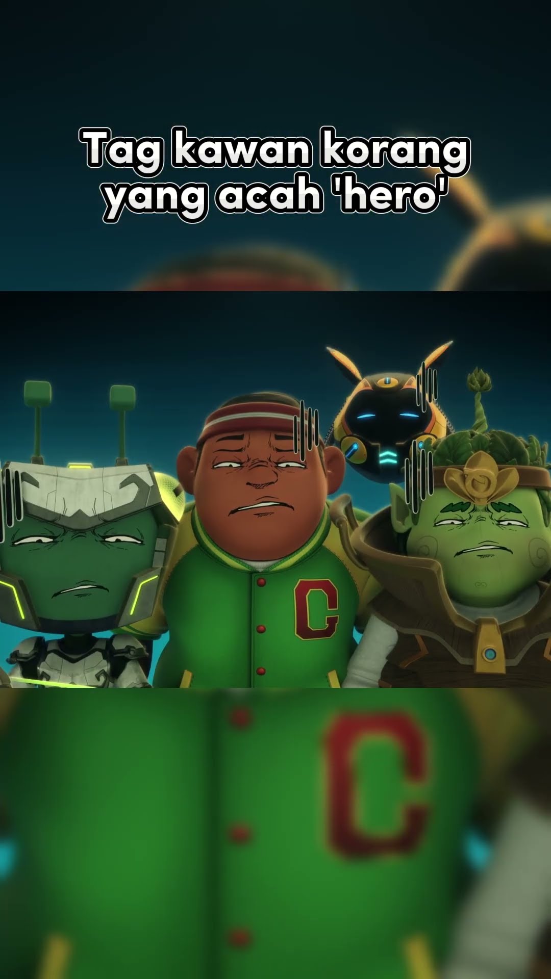 Mesti dia rasa terpaling ketua kan? ?#BoBoiBoyGentar #Seterong #MONSTA