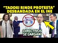 SE LA PELLIZCAN PANISTAS ¡TADDEI TOMA PROTESTA! RENUNCIAN MÁS R4T4S...