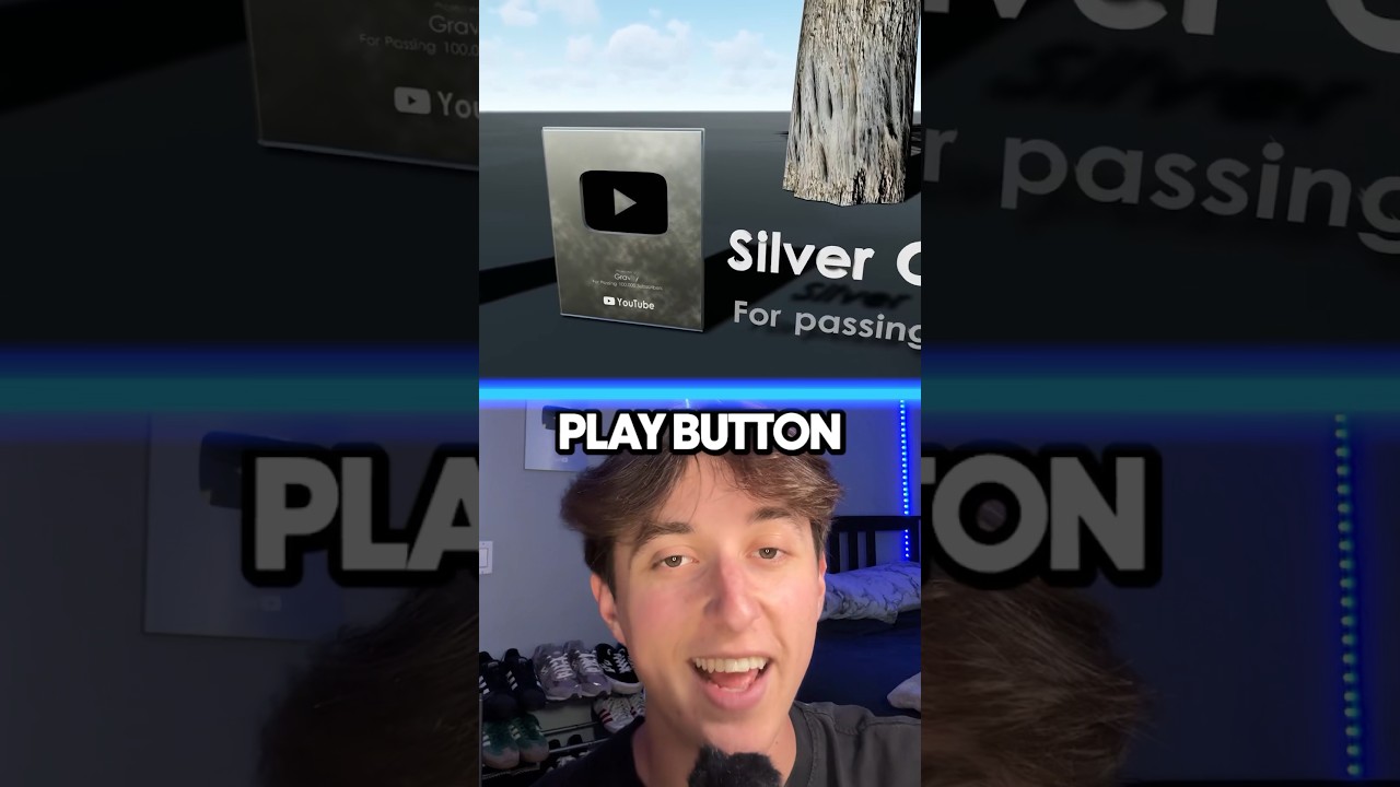 All The YouTube Play Buttons! 😱 #shorts