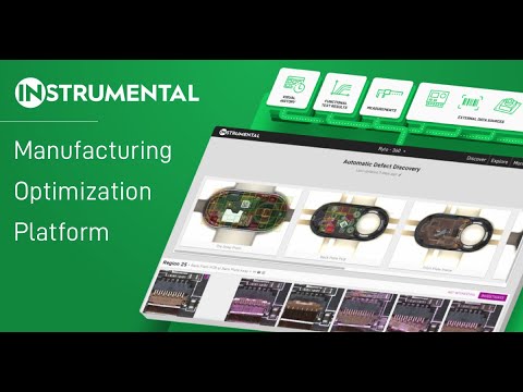 Introduction to Instrumental Manufacturing Optimization Platform