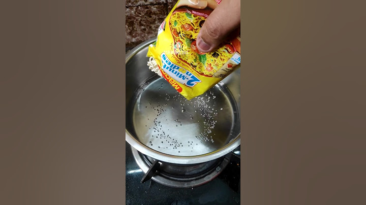 How To Make Maggi Noodles #food #indianfood #noodles #maggi