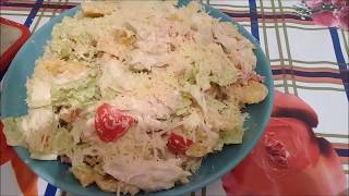 САЛАТ а-ля ЦЕЗАРЬ С КУРИЦЕЙ САЛАТ а-ля ЦЕЗАРЬ С КУРИЦЕЙ