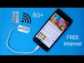 Get Unlimited Free Internet Without Sim Card (8G+ Super Speed) || Make Free WiFi at Home
