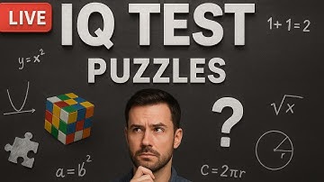LIVE NOW 🔴 Test Your Brain with This Mind-Blowing Puzzle Challenge #PuzzleChallenge #iqtest 009