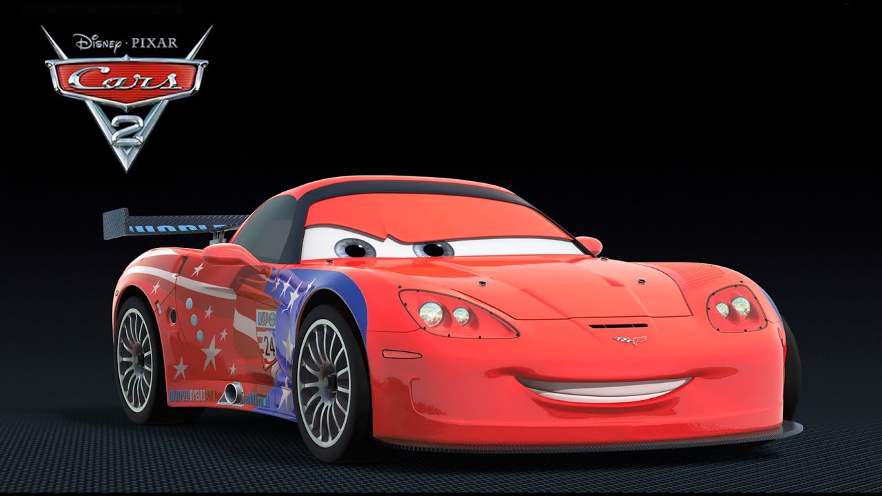 Cars 2 Jeff Gorvette in different colors - YouTube