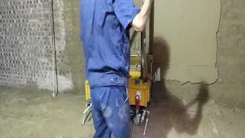 SRM7 Automatic Render Machine Wall Plaster Machine