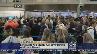 Nightmarish Lines Continue At Airport Security Checkpoints