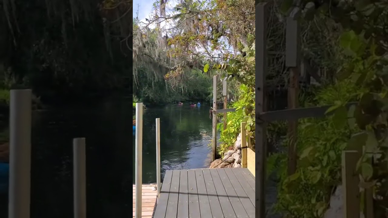 The Eastern end of the Imperial River in downtown Bonita Springs Florida