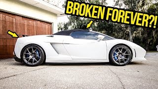 My Cheap Lamborghini's Stupid Top Is STILL BROKEN (And I Can't Figure Out Why!!!)