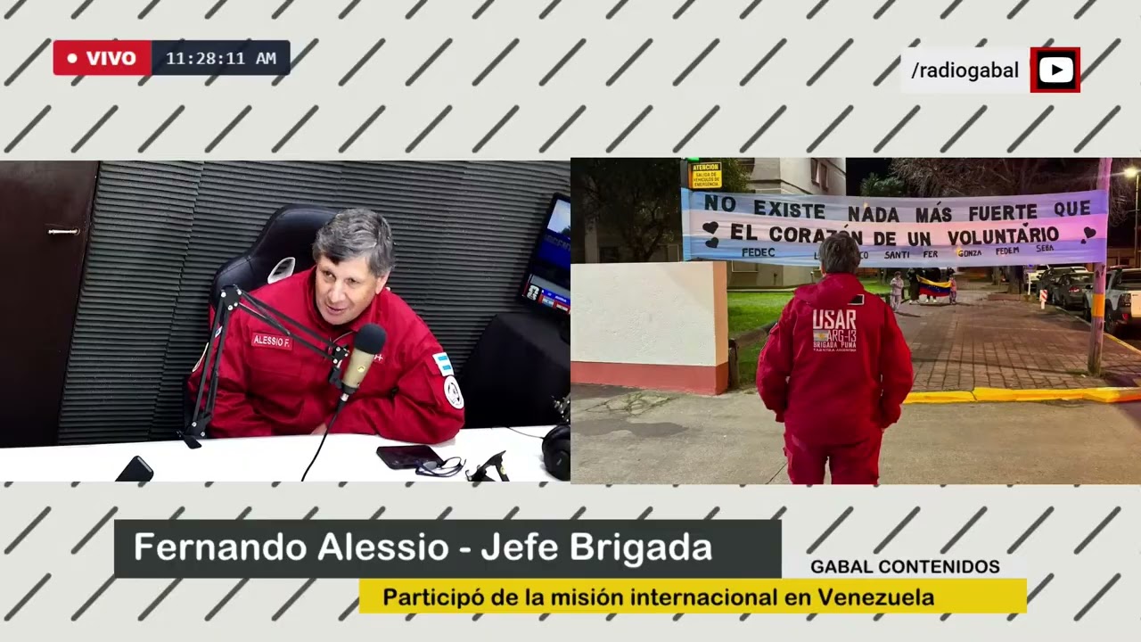 Entrevista - Fernando Alessio - Jefe Brigada PUMA USAR ARG-13