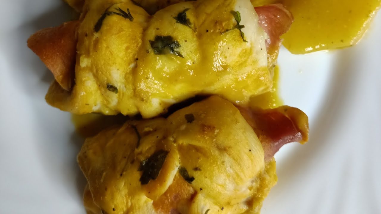Pechugas rellenas, fácil y rico con Thermomix
