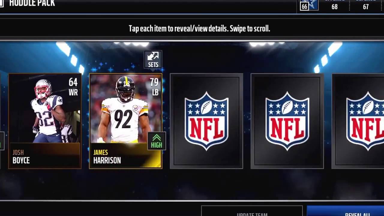 Madden Mobile Huddle Pack!