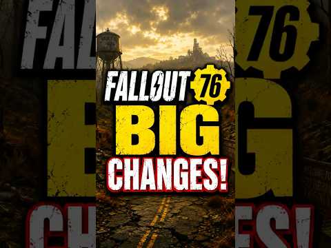 Fallout 76 Gets Big Changes!