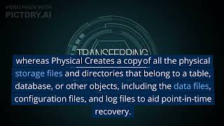 Introduction to Backup and Restore