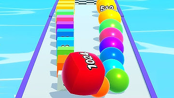 Ball Run 2048 Merge Number ! MAX LEVELS Gameplay Walkthrough New Update Part 500 android, ios