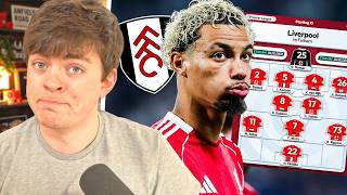 My Liverpool XI To Play Fulham!