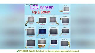 1 piece Top or Bottom LCD Display Replacement DS Lite For DSL For NDSi XL/LL NDSL For 3DS New 3DS XL screenshot 5