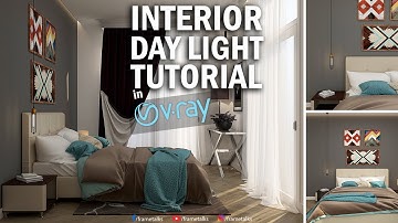 Vary Interior Lighting Tutorial - How to light your an interior day scene