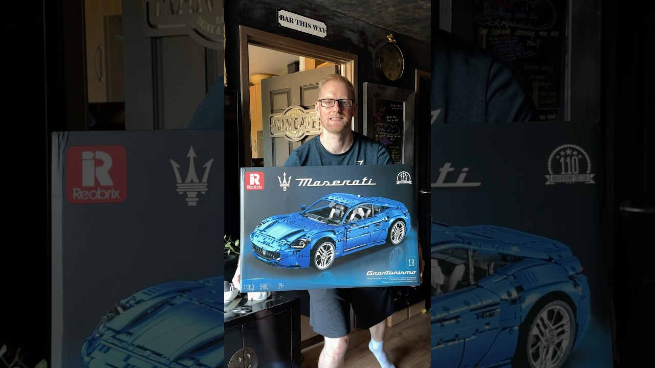 Lego didn’t make this Maserati, Reobrix did!