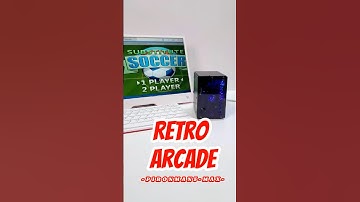 Turn Your Raspberry Pi 5 max into a Retro Arcade! 🕹 #arduino #ultrasound #arduinoproject