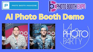 LA Photo Party AI Photo Booth Demo at PBX 2024 screenshot 3