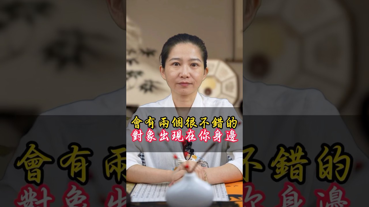會有兩個很不錯的對象出現在你身邊！#祝福 #緣分 #對象 #愛情 #姻緣 #感情 #愛情來了 #正緣 #結婚 #八字 #命理 #算命 #台灣 縮圖