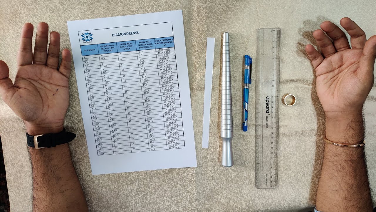 How to Measure Your Ring Size at Home