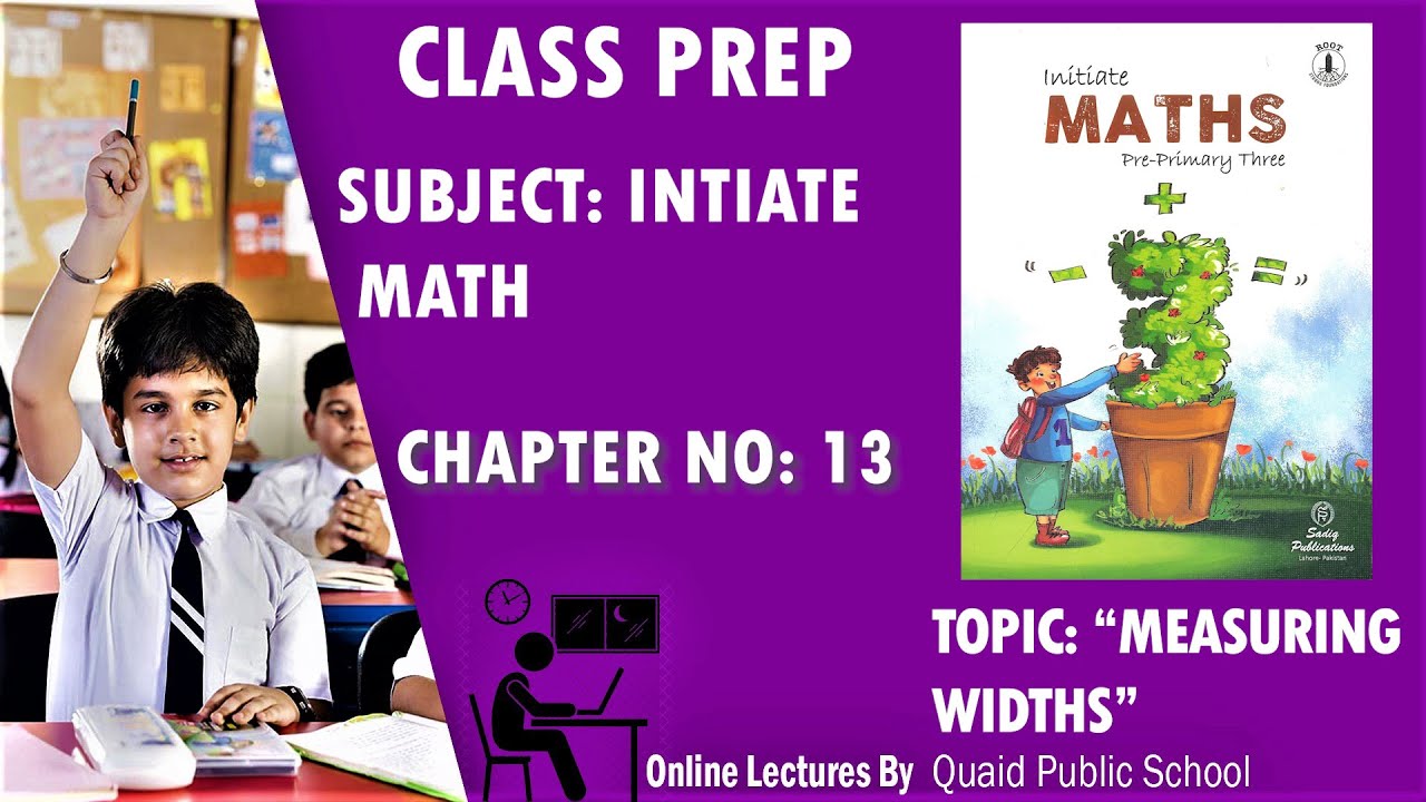 PREP | INITIATE MATH (3) | CHAPTER 13 MEASURING WIDTH - YouTube