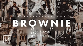 How to Make Brownie Mobile Preset Lightroom 2020 | Tutorial | Download | Brown Preset | Dark Preset screenshot 2