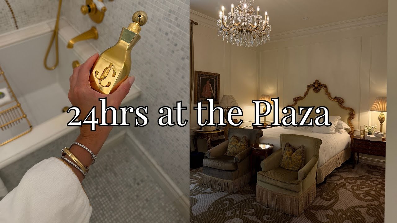 24 hours at the plaza in new york!