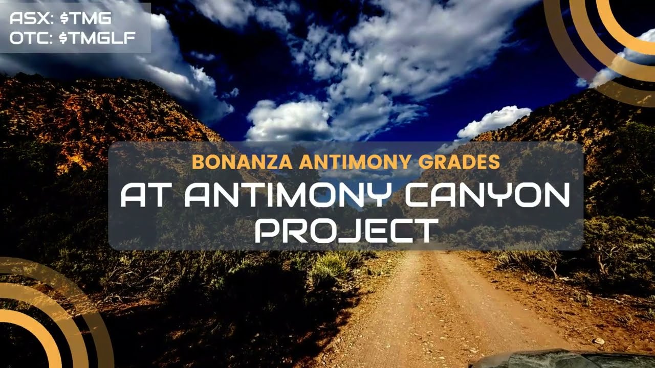 Trigg Minerals: Outstanding Antimony grades at Antimony Canyon, Utah USA