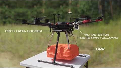 UgCS Drone-based Ground Penetrating Radar System