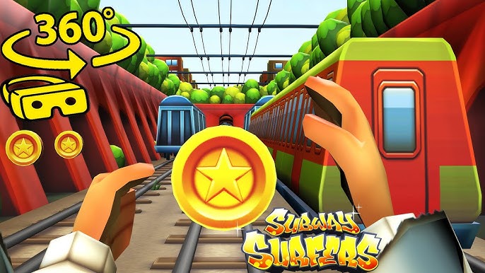 SUBWAY SURFERS 360° - GAMEPLAY // VR 360° Virtual Reality Experience 