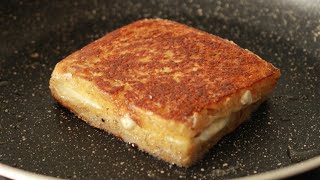 How to make Mushroom Oregano Open Toast Sandwich easy