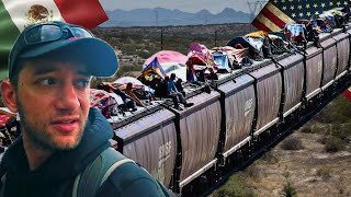 Surviving the Migrants Deadly Train!”THE BEAST”🇲🇽/🇺🇸