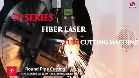 【HGTECH】TP Series Fiber Laser Tube Cutting Machine