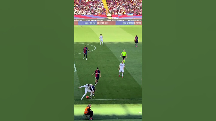 Fermin Lopez Vs Vardrid #barcelona #realmadrid #elclasico #remontada #shorts #duel #var #skills