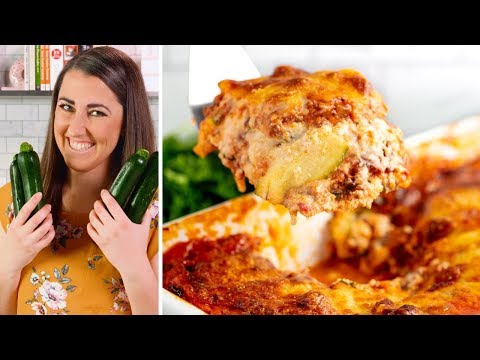 Video: Yuav Ua Li Cas Thiaj Ua Kua Txob Liab, Zucchini Thiab Feta Lasagna