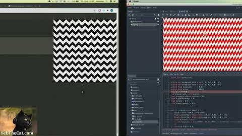 GameDev: Godot Engine - 2D split-screen game for mobile. Working on visuals and  (Part 3/19)