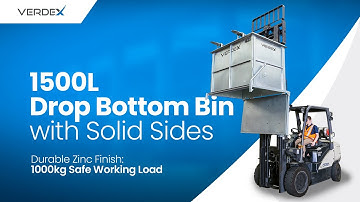 See How This Giant Bin Handles 1000kg Loads!